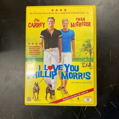 I Love You Phillip Morris DVD