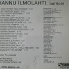 Hannu Ilmolahti :  Elämän Kaari  -  CD - pikkukuva 2