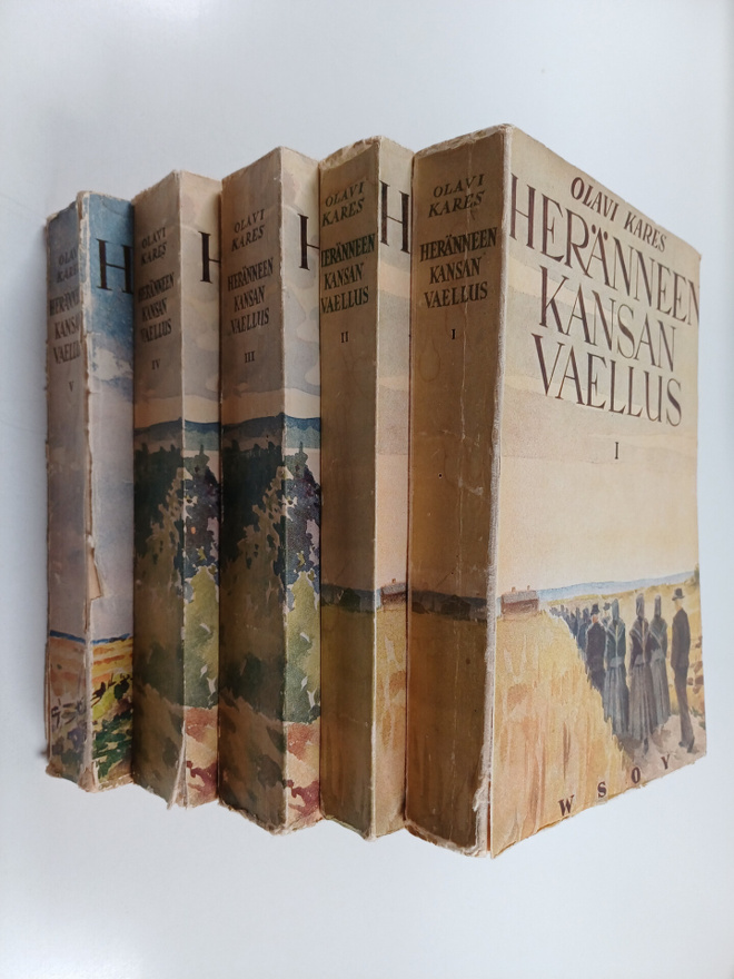 Olavi Kares : Heränneen kansan vaellus 1-5 : Suomen herän...