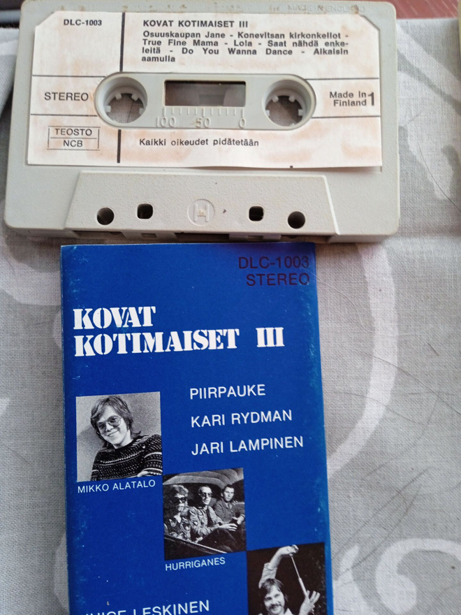 C- KASETTI: KOVAT KOTIMAISET  3