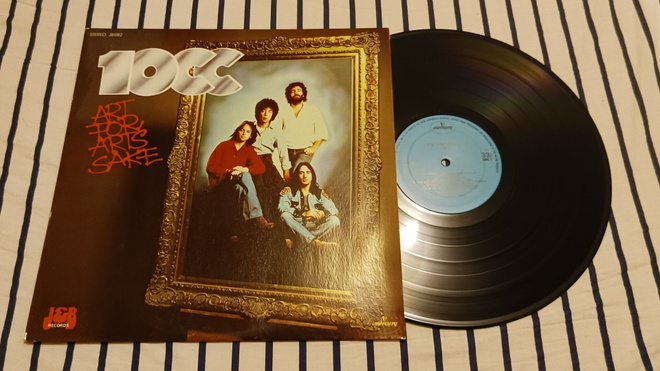10cc – Art For Arts Sake lp 1982 Australia Soft Rock hieno