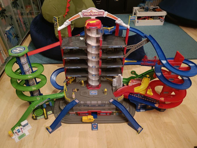 Majorette Super City Garage -parkkihalli / parkkitalo