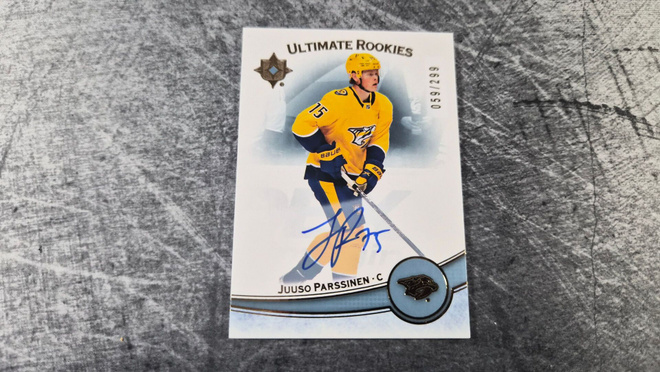 Juuso Pärssinen 2022-23 Ultimate Rookies Auto