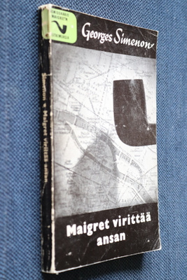 Simenon : Maigret virittää ansan ( 1.p. 1957 )