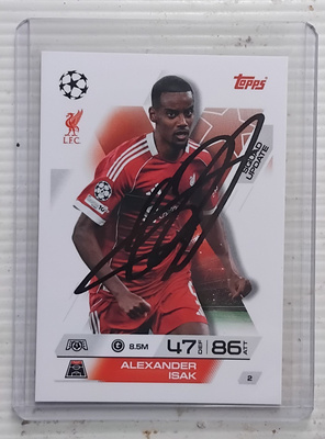 Alexander Isak Liverpool signed