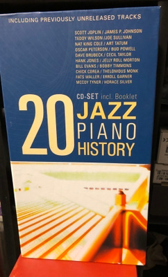 VARIOUS - Jazz Piano History 20-cd Boxed Set