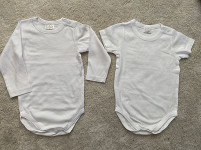 KappAhl: lyhyt- ja pitkähihainen body, 86 cm, uudenver.