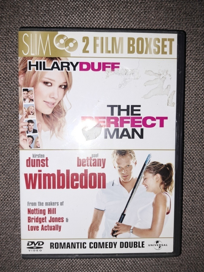 The Perfect man & Wimbledon dvd
