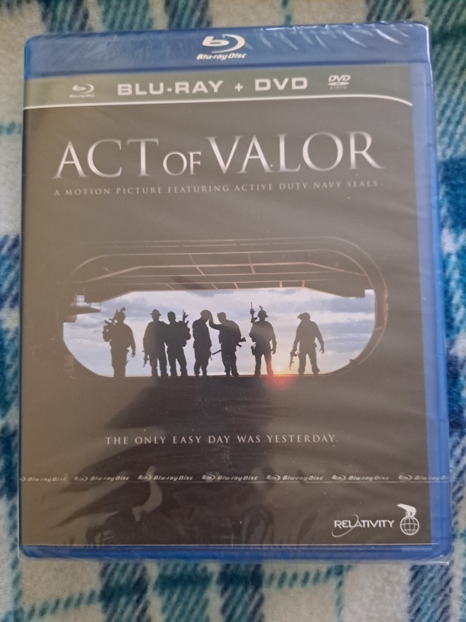 Bd + Dvd The Act Of Valor (uusi)