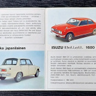 ISUZU BELLETT esite painettu 1969 nostalgiaa - pikkukuva 2