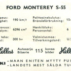 HELLAS PURUKUMI FORD MONTEREY S-55 N:o 84 - pikkukuva 2