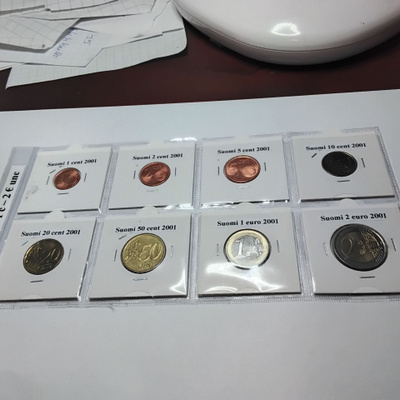 Suomi irtokolikkosarja 2001 unc