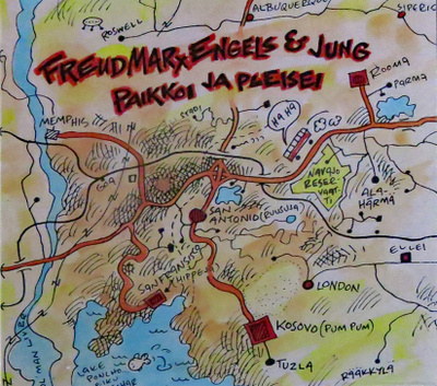 FREUD, MARX, ENGELS & JUNG: PAIKKOI JA PLEISEI_CD