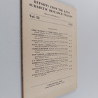 Reports from the Kevo Subarctic Research Station 12 - pikkukuva 1
