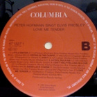 PETER HOFMANN :: SINGS ELVIS :: LOVE ME TENDER :: VINYYLI LP - pikkukuva 4