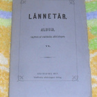 Lännetär album VI, 1877 - pikkukuva 1