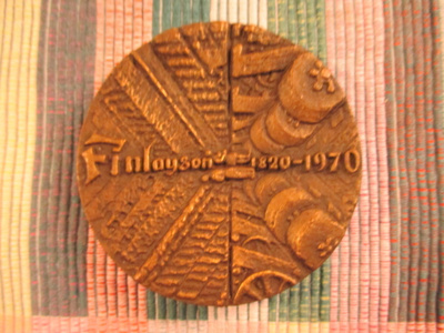 Finlayson 1820-1970 mitali. Suunn. Aimo Tukiainen-70.
