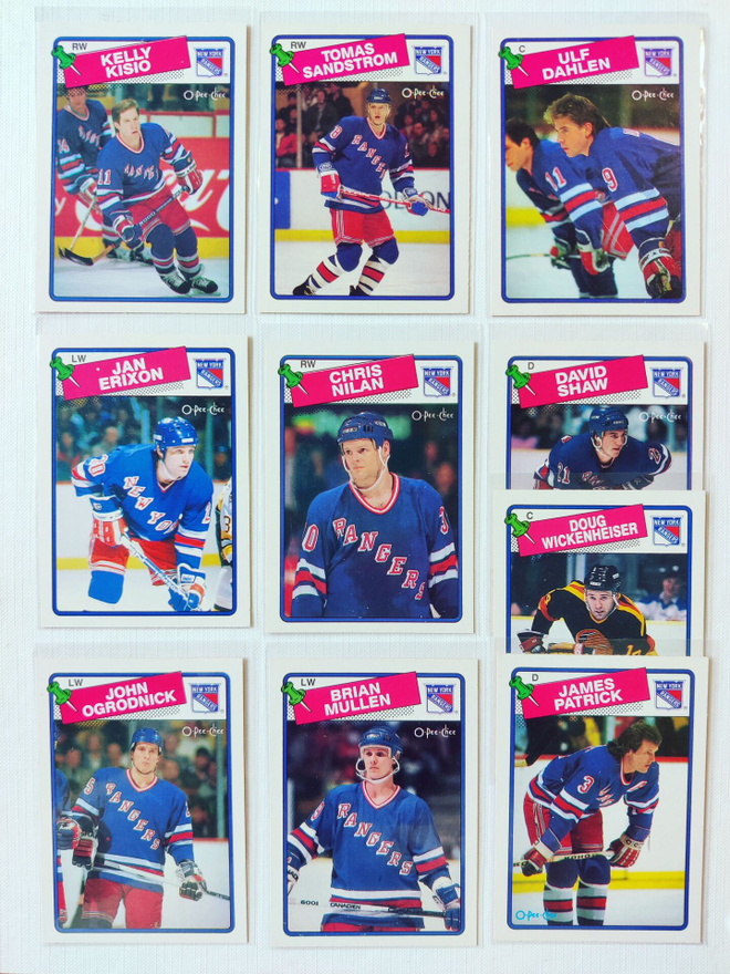 88-89 Opc - New York Rangers