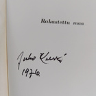 Juho Kurki : Rakastettu maa : runoja (signeerattu) - pikkukuva 3