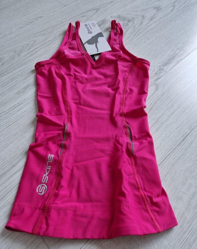 SKINS A200 kompressiotoppi XS.
