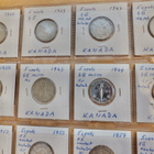 16 Kolikkoa Kanada 5 c 1929 - 1967 - pikkukuva 2