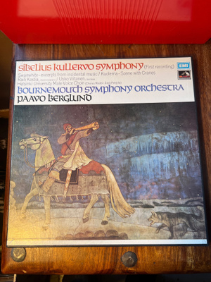 Sibelius - Kullervo 2 x lp boksi