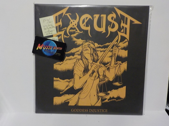 EXCUSE - GODDESS INJUSTICE EX+/M- LP MINI ALBUM