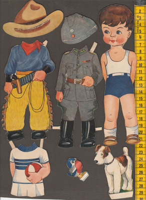 Paperinukke Poju 1940-luku