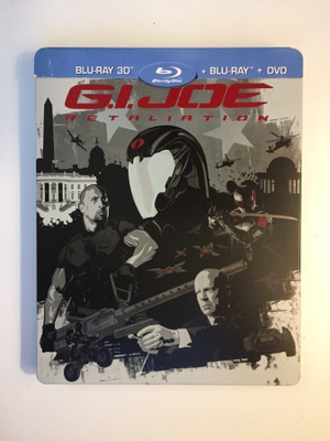 G.I. Joe: Kosto (Blu-ray 3D Steelbook) Bruce Willis (2012)