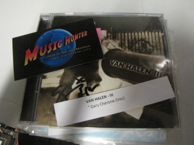 VAN HALEN - III CD CHERONEN NIMIKIRJOITUKSELLA