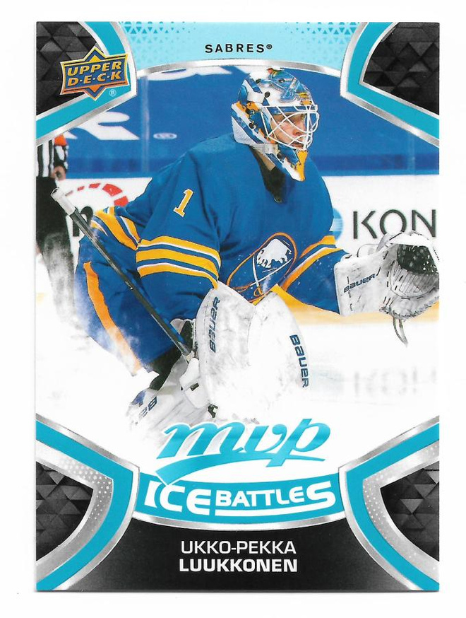 2021-22 Upper Deck MVP Ice Battles #241 Ukko-Pekka Luukkonen