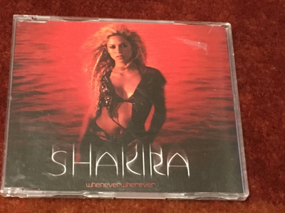 SHAKIRA - WHENEVER WHEREVER - CD SINGLE