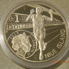 NIUE Paavo Nurmi 2013 1 dollari - pikkukuva 1
