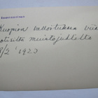 Kuva Suojeluskunta Mannerheim Kuopio 1923 HYVÄ Provenienssi - pikkukuva 2