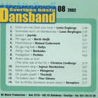 Sveriges Bästa Dansband - 2002 - Vol. 8 - CD - pikkukuva 2