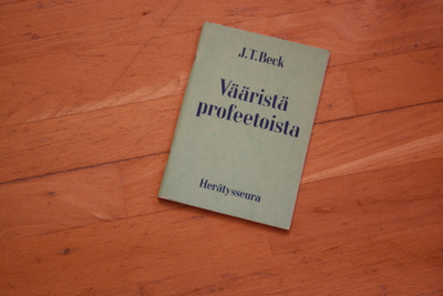 J. T. Beck Vääristä profeetoista T1