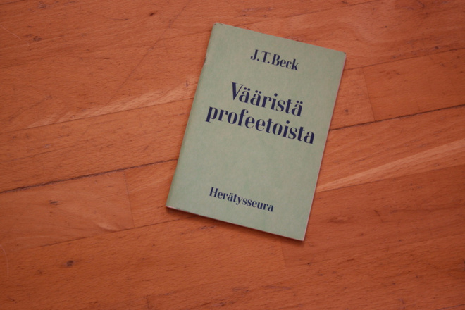 J. T. Beck Vääristä profeetoista T1