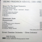 Georg Friedrich Händel : Feuerwerksmusik / Wassermusik - CD - pikkukuva 2