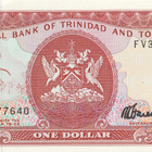 Trinidad & Tobago  yhden dollarin pakkasileä seteli 1985 - pikkukuva 1
