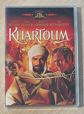 Khartoum (1966) Charlton Heston, Laurence Olivier (UUSI)