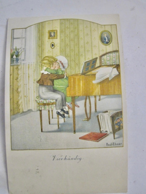 VANHA Postikortti Pauli Ebner 1922