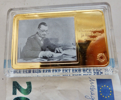 VANHA Keräilyharko Mannerheim Ja mikkelin Päämaja