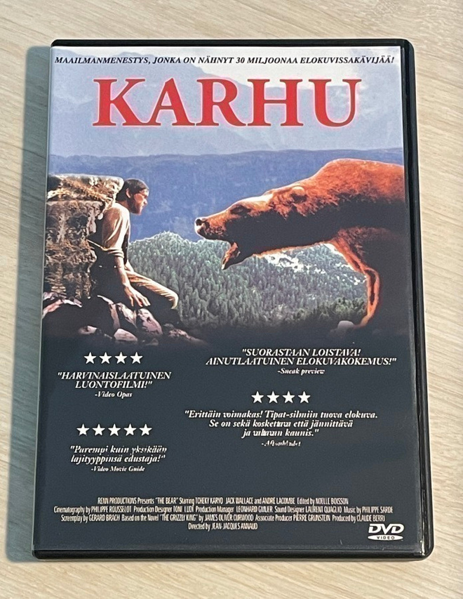 Jean-Jacques Annaud: KARHU (1988) koko perheen elokuva