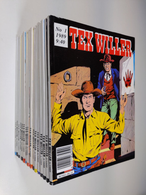 Tex Willer vuosikerta 1989 (1-16)