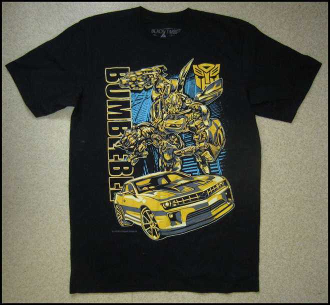BUMBLE BEE - MUSCLE CAR T-paita Koko: XL