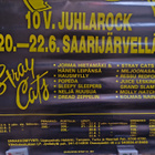 Ahvenlampi Rock 1991 juliste. Stray Cats 70×50cm - pikkukuva 4