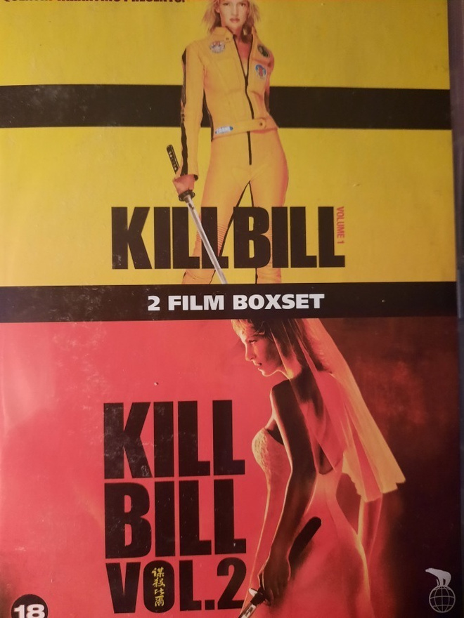 KILL BILL 1 & 2 DVD