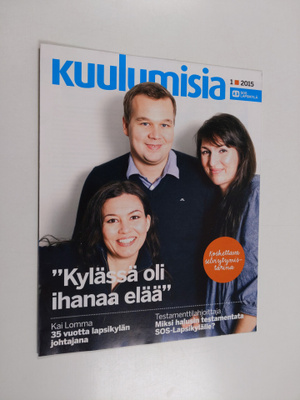 Kuulumisia 1/2015