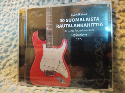 40 SUOMALAISTA RAUTALANKAHITTIÄ 2xCD *UUSI!*