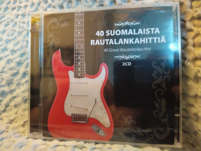 40 SUOMALAISTA RAUTALANKAHITTIÄ 2xCD *UUSI!*